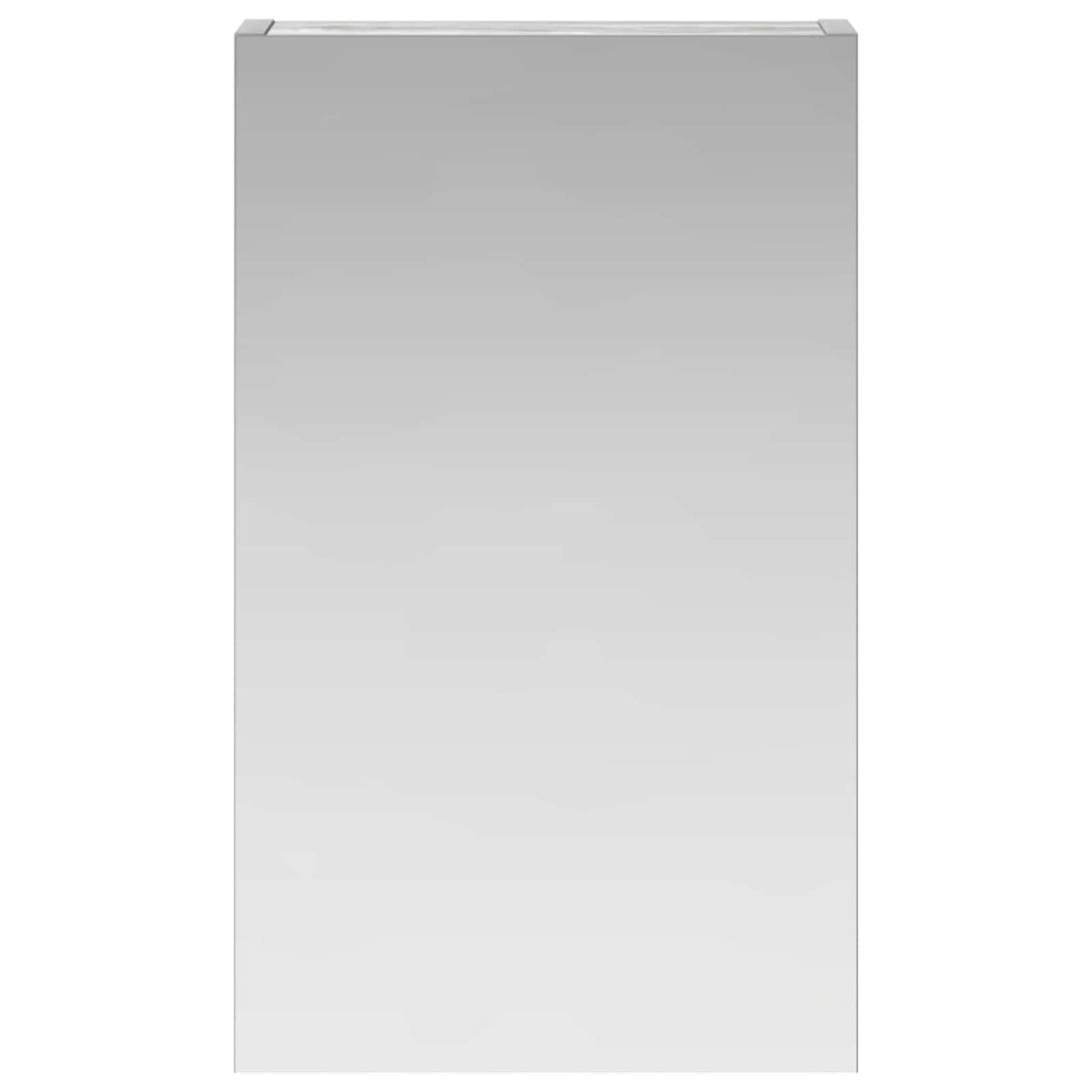 Bathroom Mirror Cabinet Grey Sonoma 30 x 10.5 x 50 cm