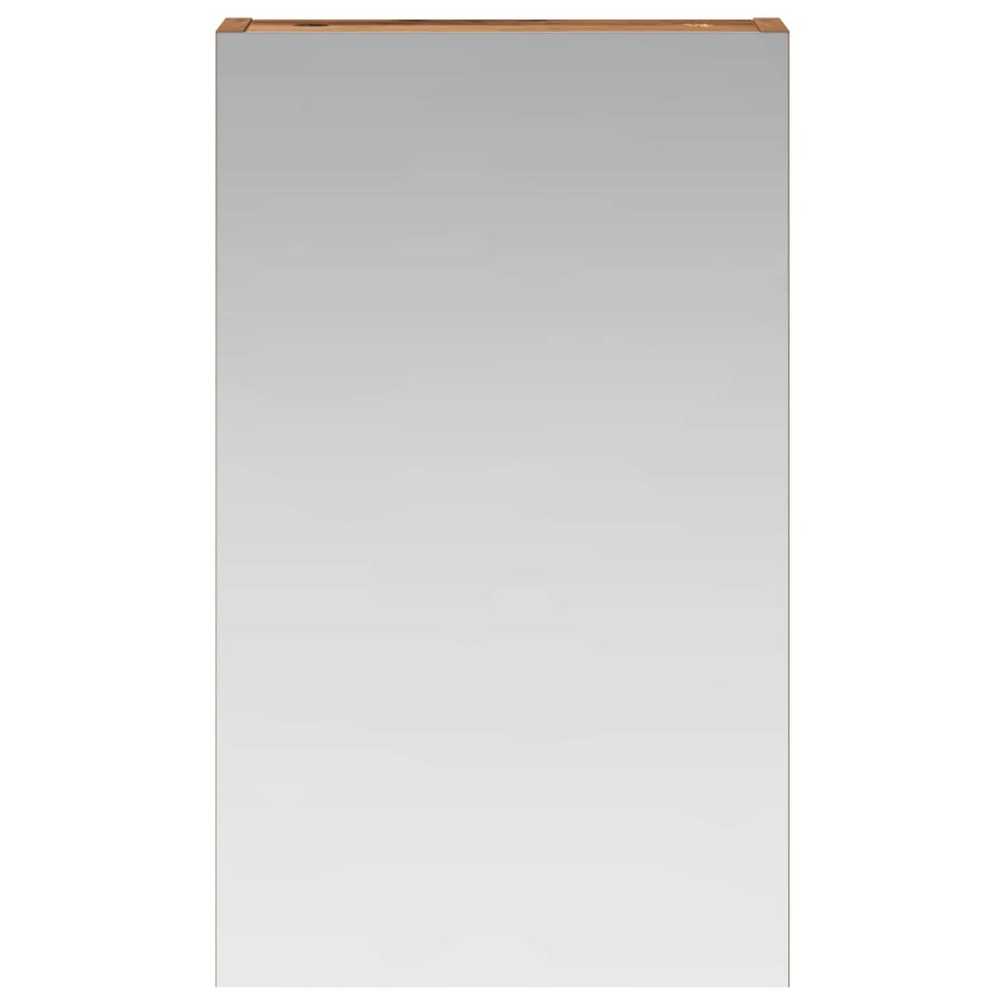 Bathroom Mirror Cabinet Old Wood 30 x 10.5 x 50 cm
