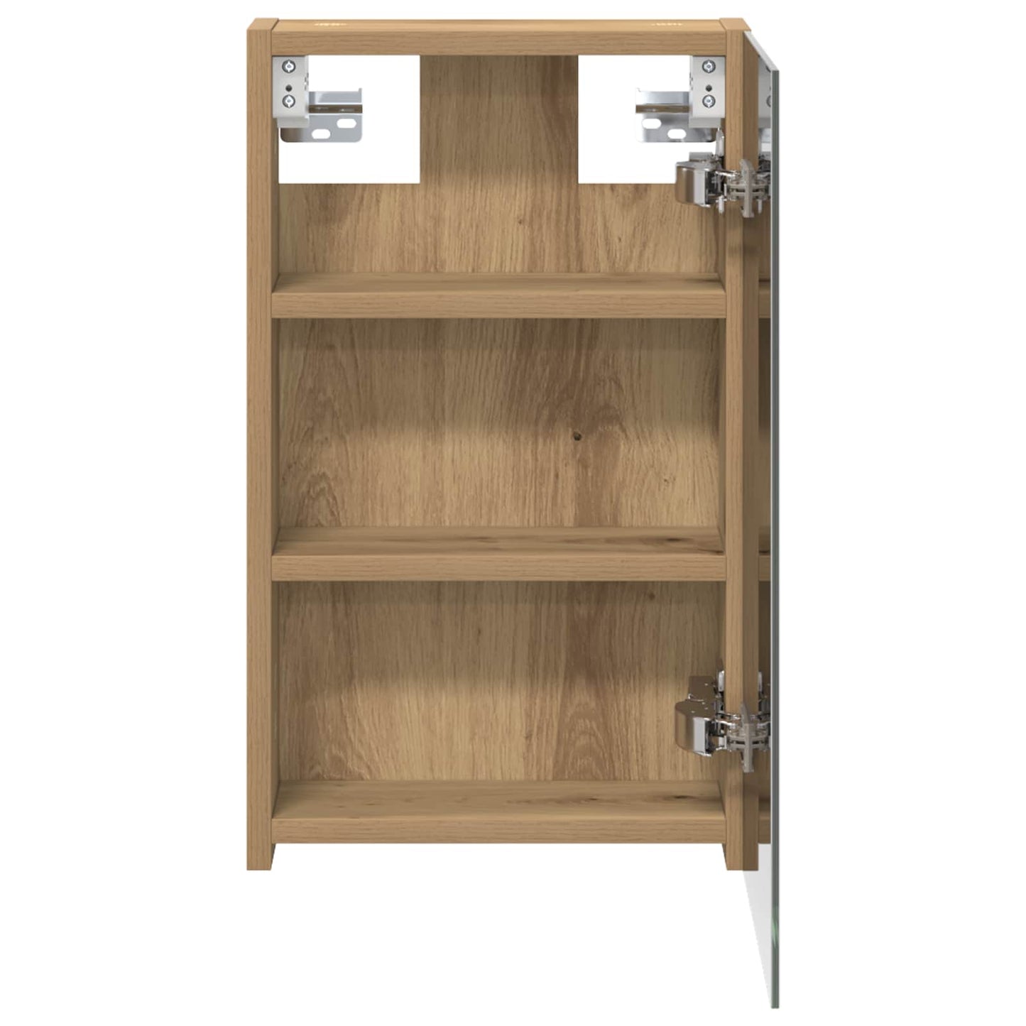 Bathroom Mirror Cabinet Artisian Oak 30 x 10.5 x 50 cm