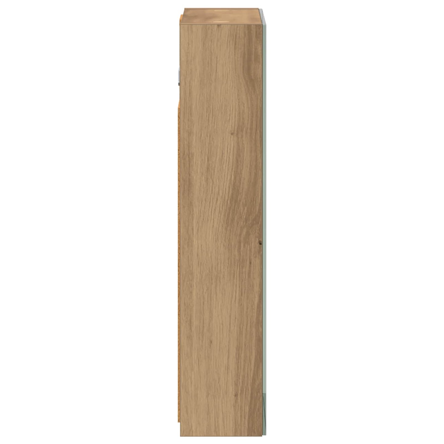 Bathroom Mirror Cabinet Artisian Oak 30 x 10.5 x 50 cm