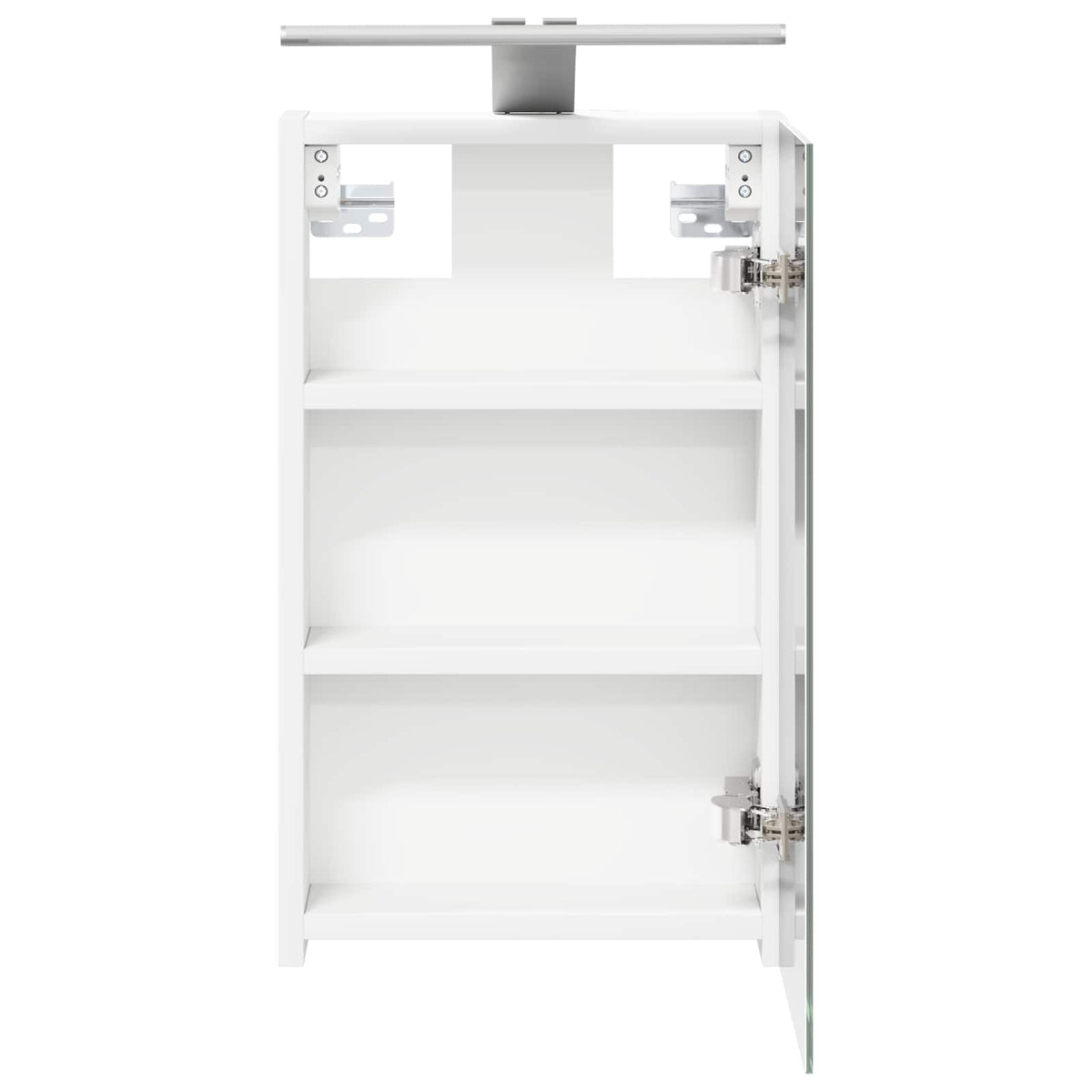 Bathroom Mirror Cabinet White 30 x 10.5 x 50 cm Engineered wood