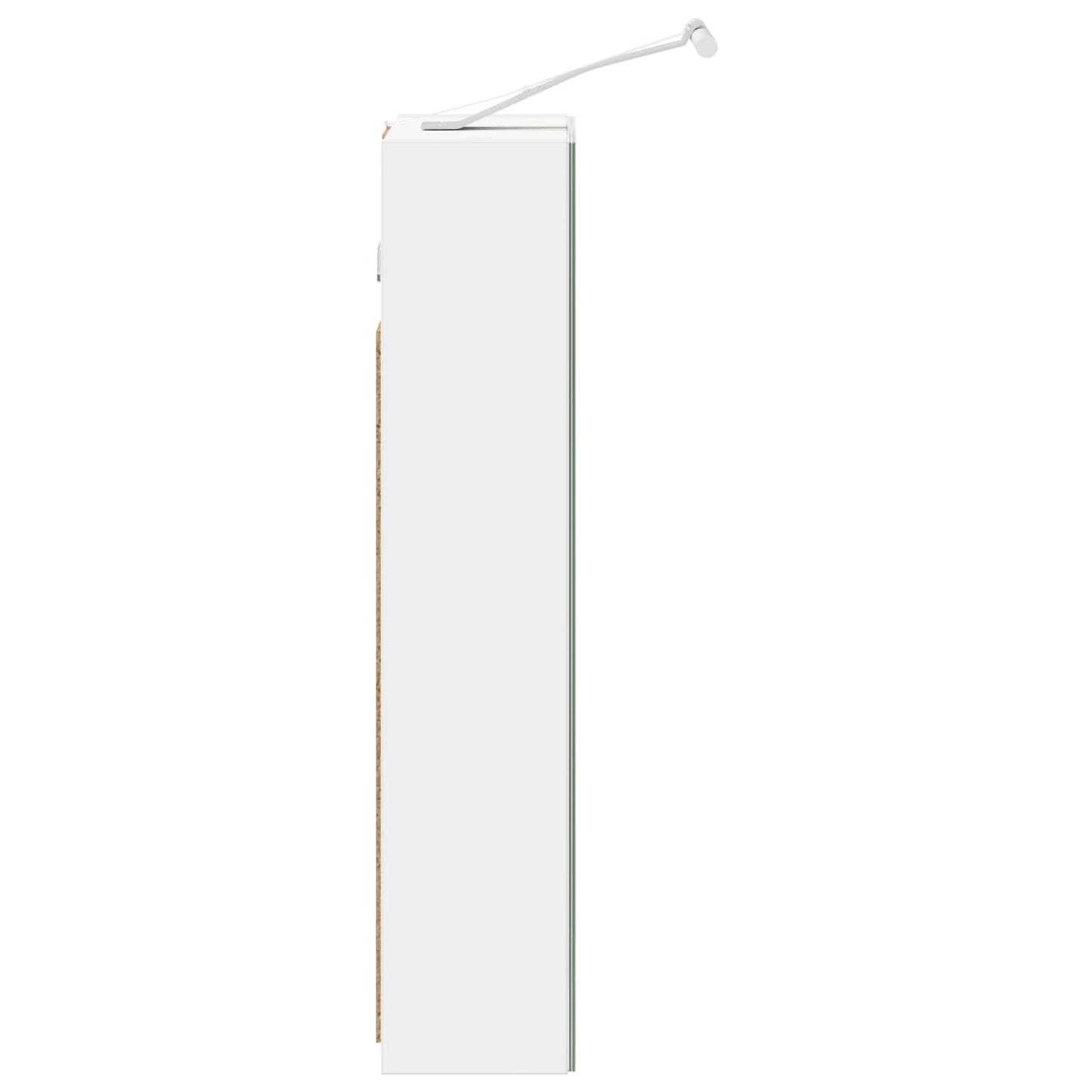 Bathroom Mirror Cabinet White 30 x 10.5 x 50 cm Engineered wood