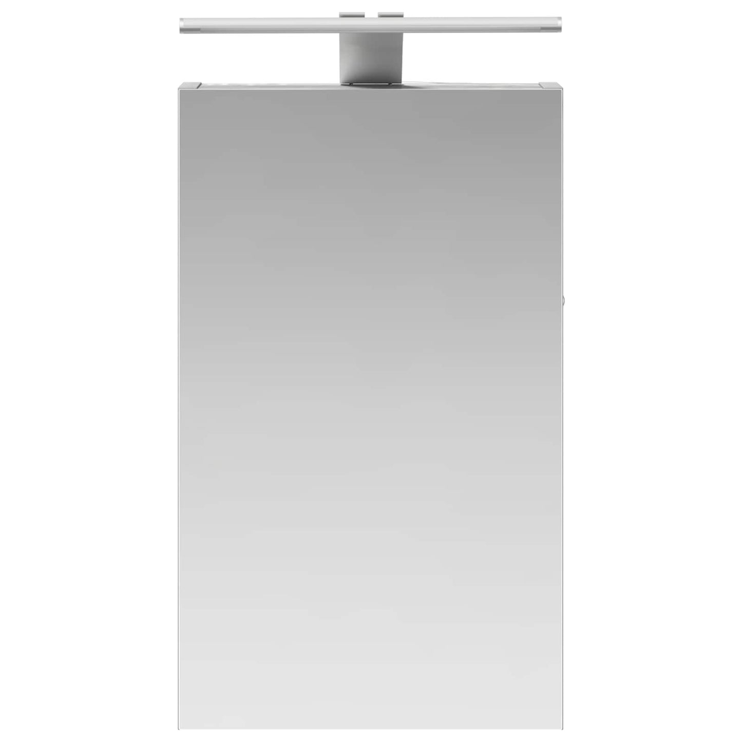 Bathroom Mirror Cabinet Grey Sonoma 30 x 10.5 x 50 cm