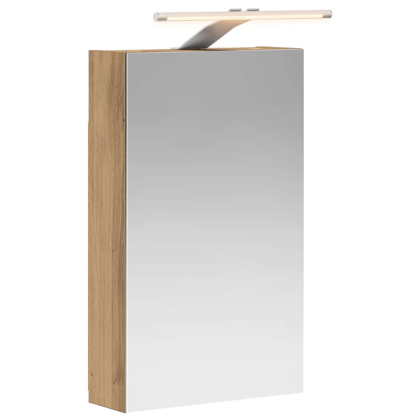 Bathroom Mirror Cabinet Artisian Oak 30 x 10.5 x 50 cm