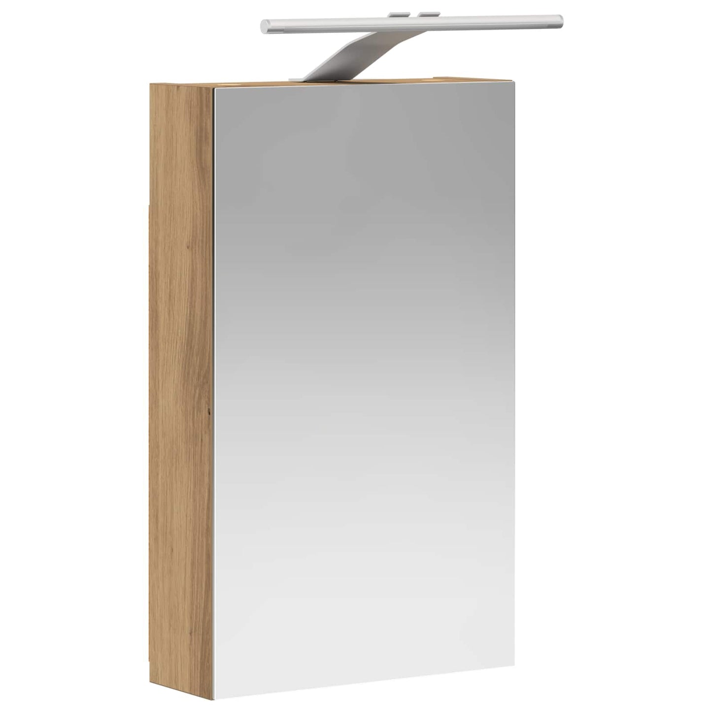Bathroom Mirror Cabinet Artisian Oak 30 x 10.5 x 50 cm