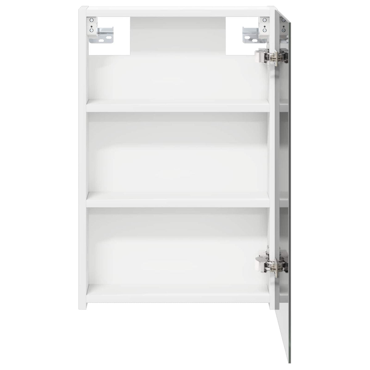Bathroom Mirror Cabinet White 40 x 10.5 x 60.5 cm