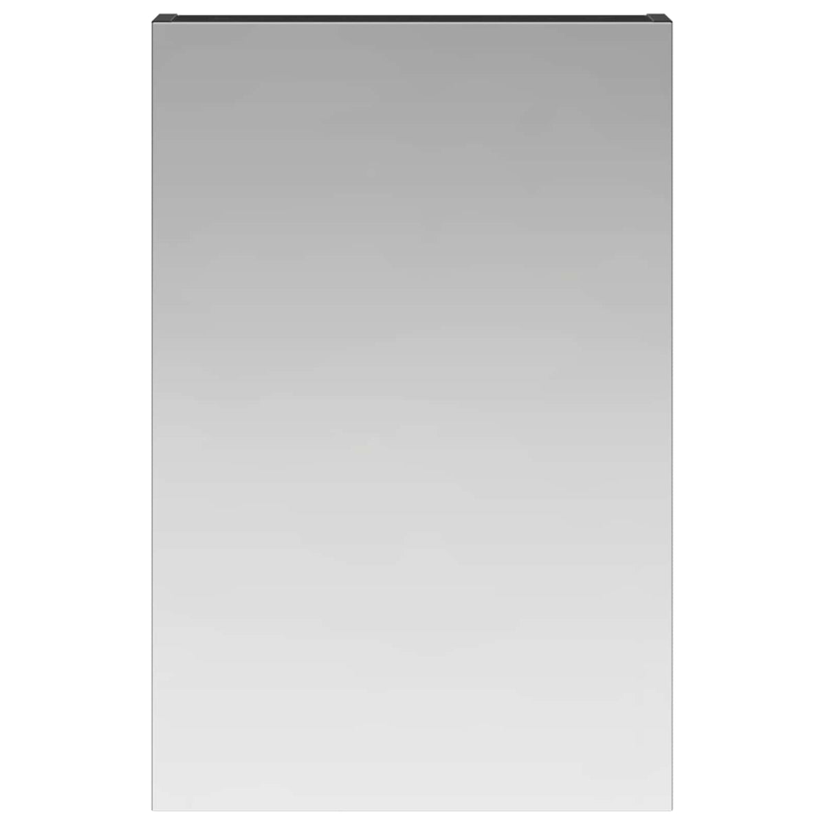 Bathroom Mirror Cabinet Black Oak 40 x 10.5 x 60.5 cm