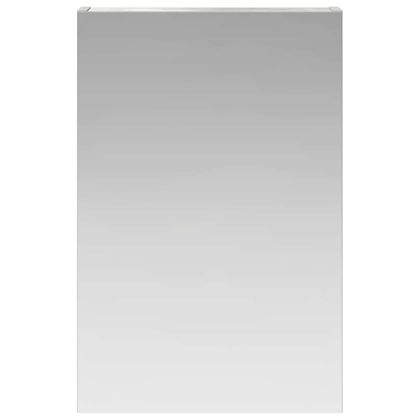 Bathroom Mirror Cabinet Concrete Grey 40 x 10.5 x 60.5 cm