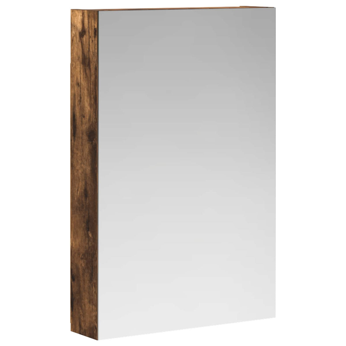 Bathroom Mirror Cabinet Smoked Oak 40 x 10.5 x 60.5 cm