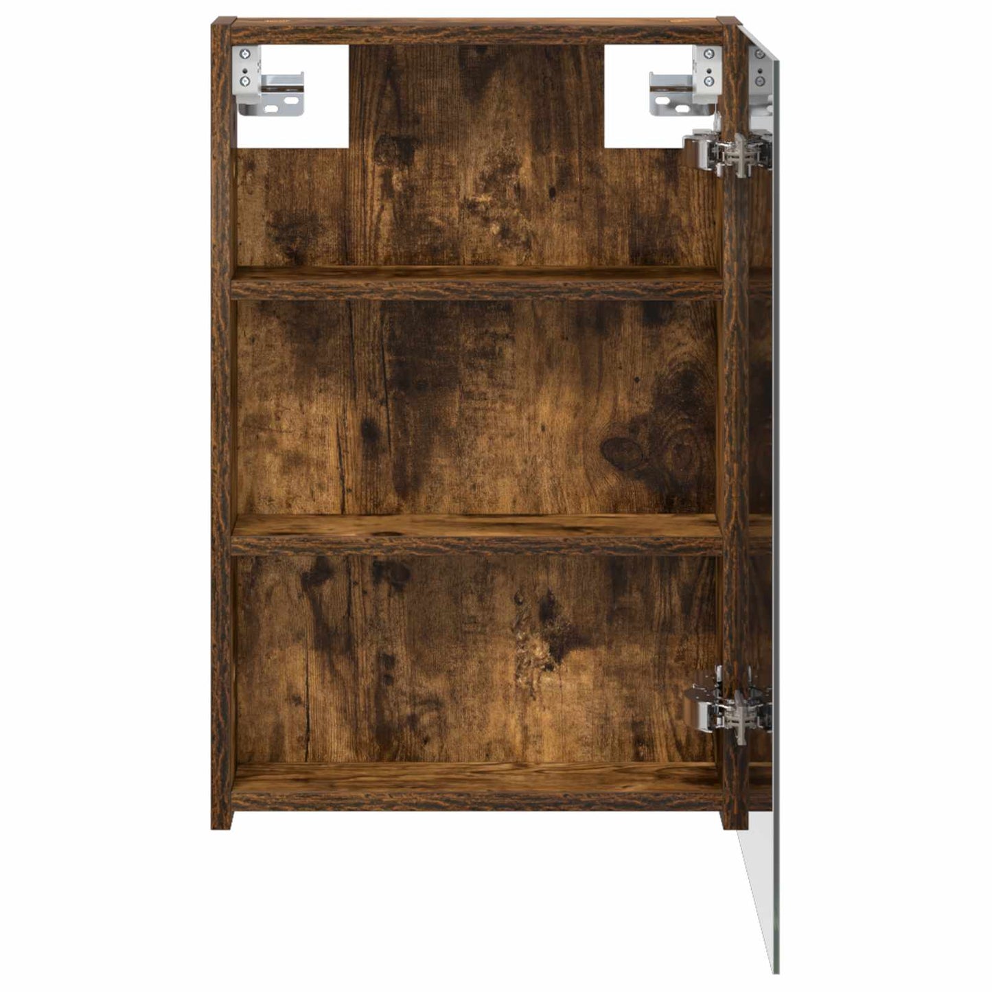 Bathroom Mirror Cabinet Smoked Oak 40 x 10.5 x 60.5 cm