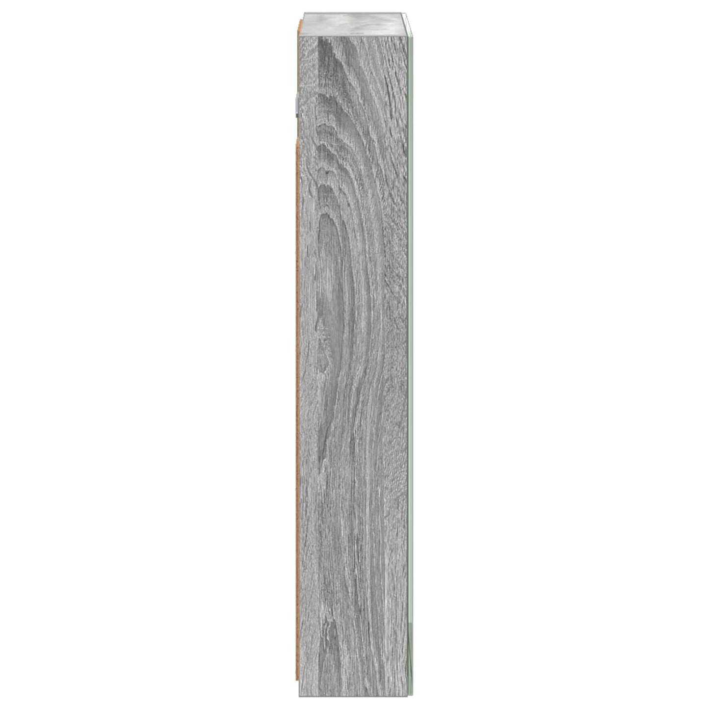 Bathroom Mirror Cabinet Grey Sonoma 40 x 10.5 x 60.5 cm