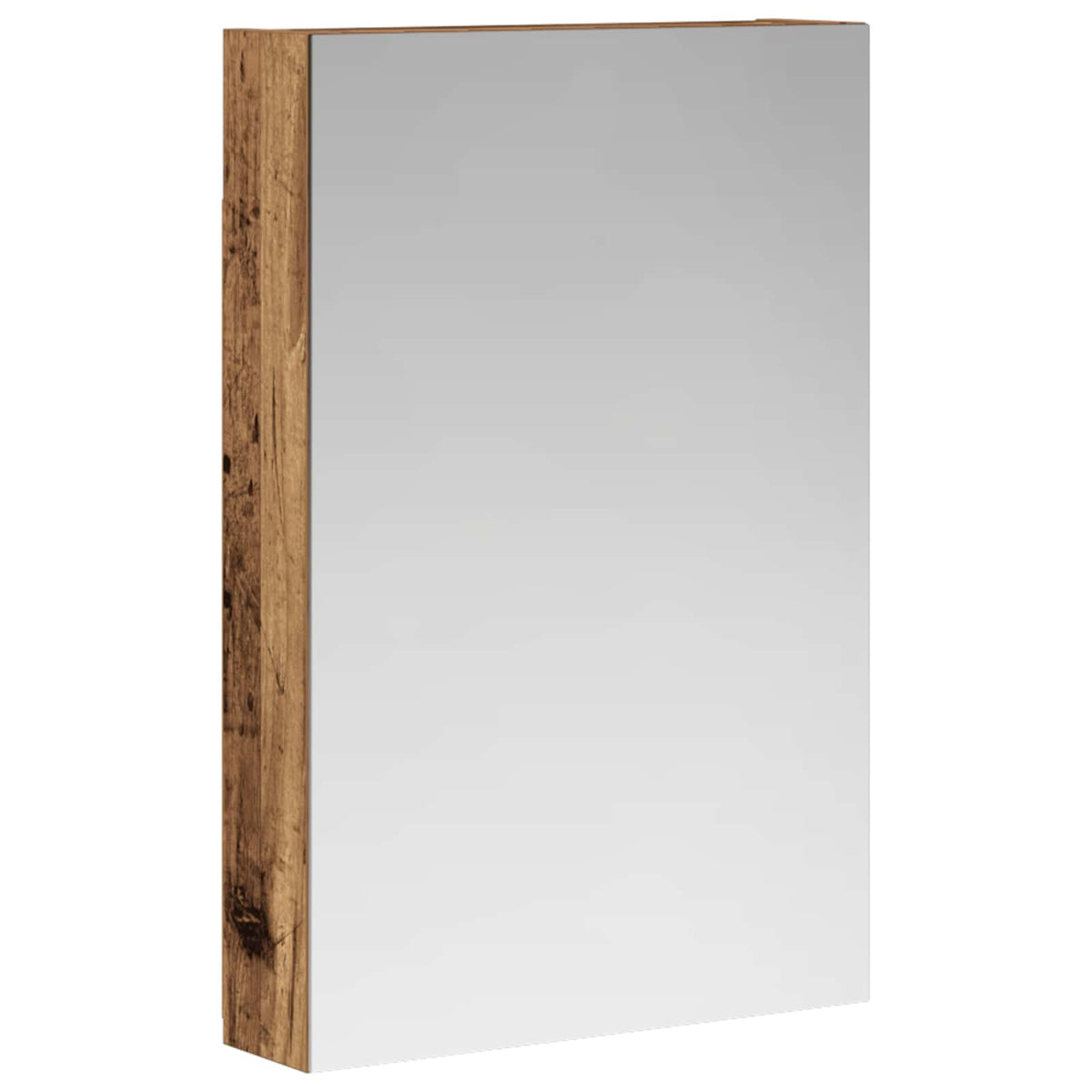 Bathroom Mirror Cabinet Old Wood 40 x 10.5 x 60.5 cm