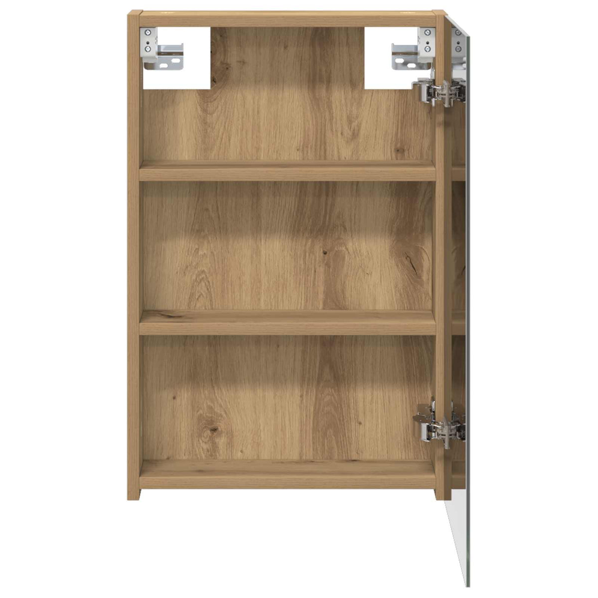 Bathroom Mirror Cabinet Artisian Oak 40 x 10.5 x 60.5 cm
