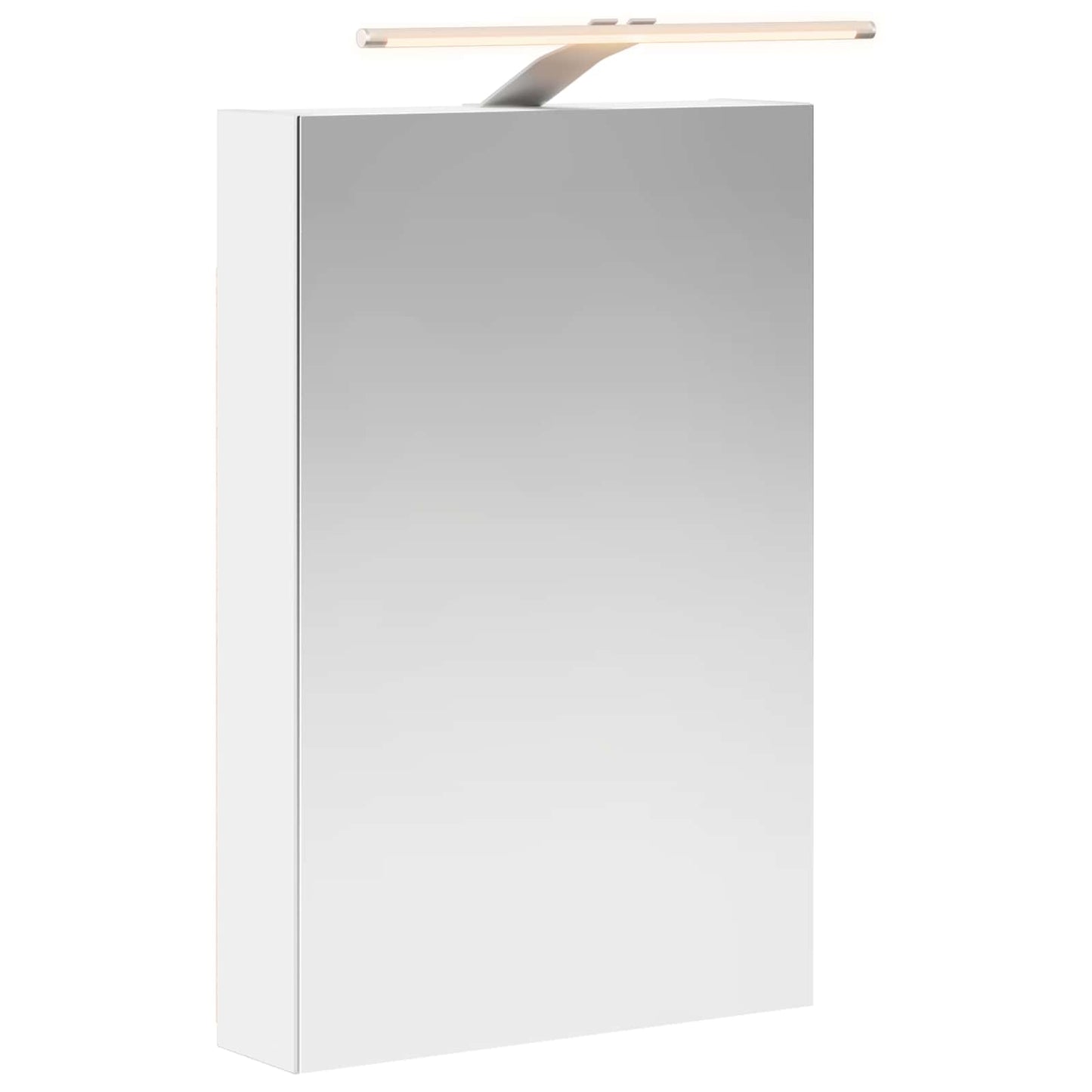 Bathroom Mirror Cabinet White 40 x 10.5 x 60.5 cm