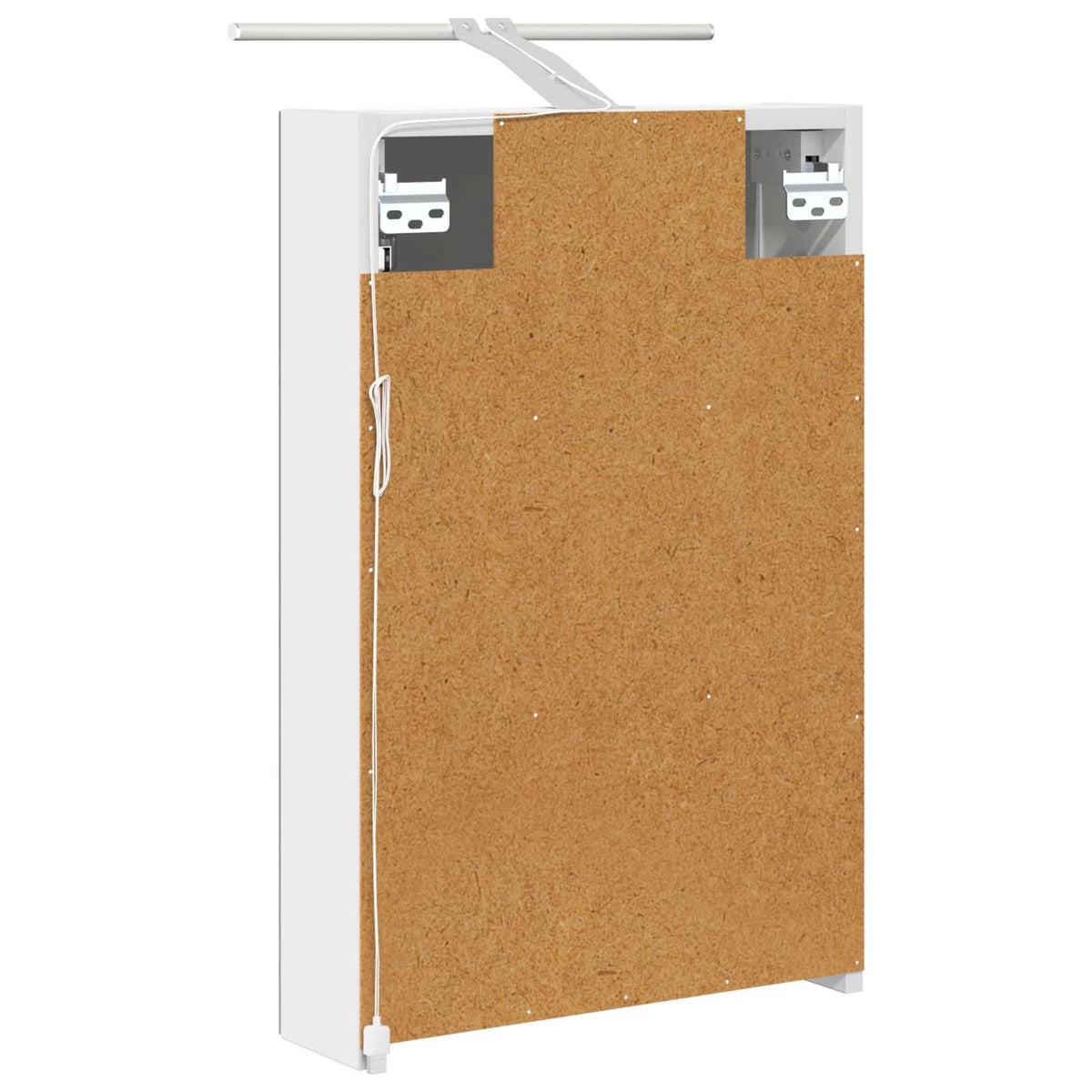 Bathroom Mirror Cabinet White 40 x 10.5 x 60.5 cm