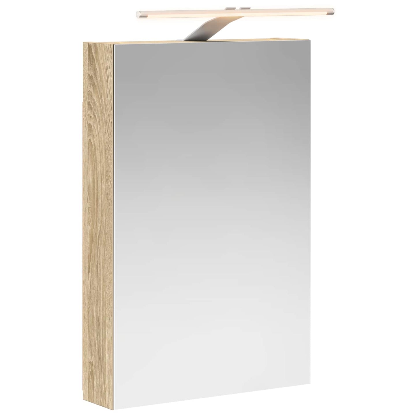 Bathroom Mirror Cabinet Sonoma Oak 40 x 10.5 x 60.5 cm