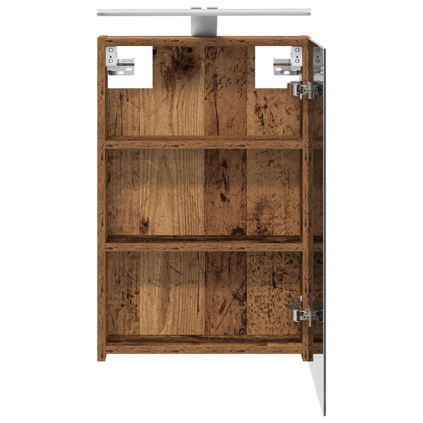 Bathroom Mirror Cabinet Old Wood 40 x 10.5 x 60.5 cm