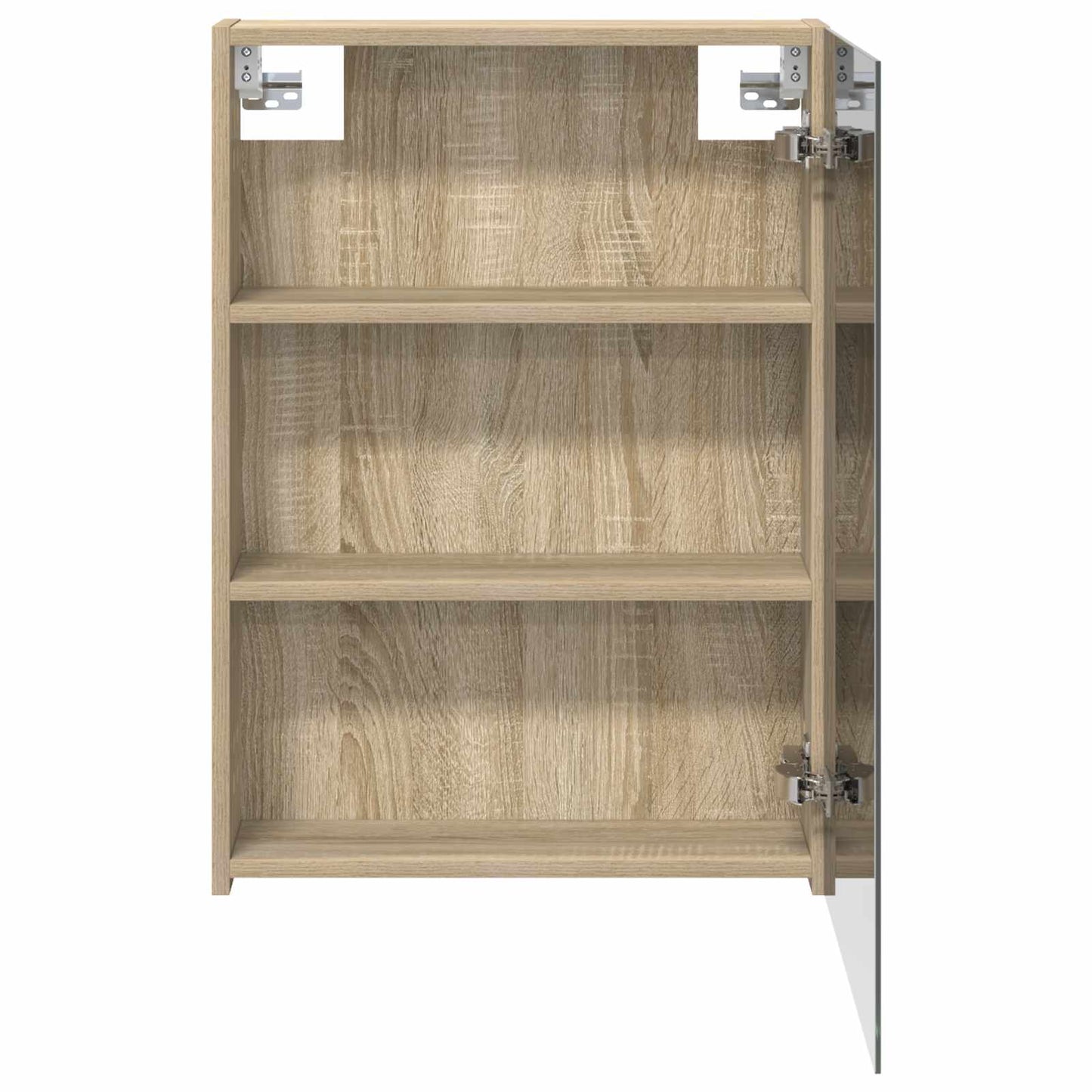 Bathroom Mirror Cabinet Sonoma Oak 50 x 14.5 x 70 cm
