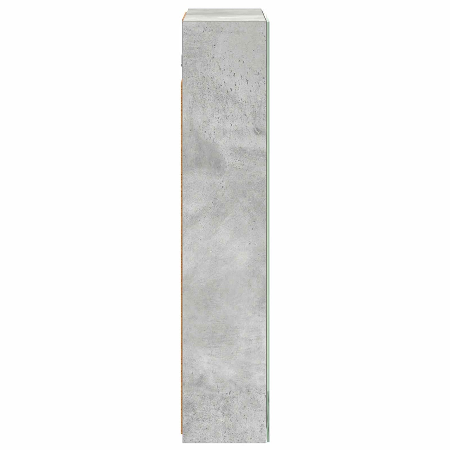 Bathroom Mirror Cabinet Concrete Grey 50 x 14.5 x 70 cm