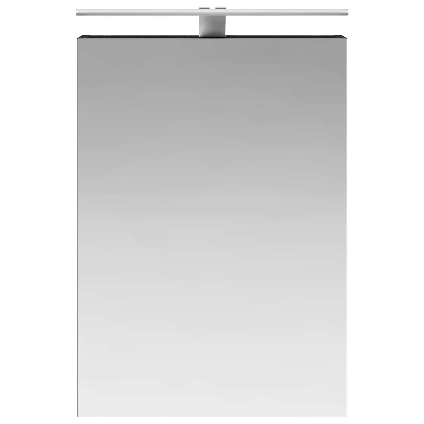 Bathroom Mirror Cabinet Black Oak 50 x 14.5 x 70 cm