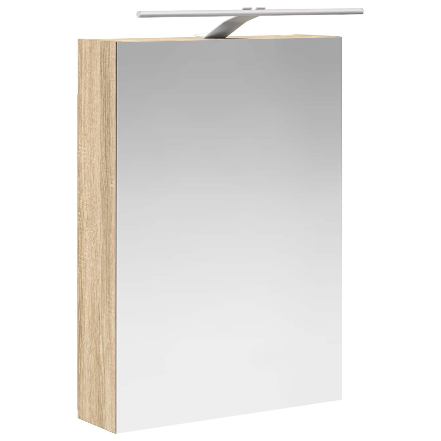 Bathroom Mirror Cabinet Sonoma Oak 50 x 14.5 x 70 cm
