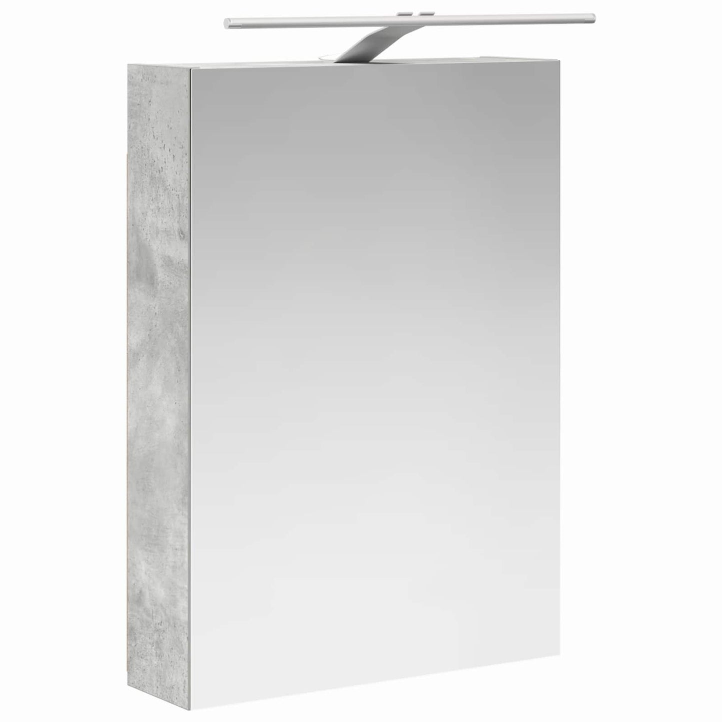 Bathroom Mirror Cabinet Concrete Grey 50 x 14.5 x 70 cm