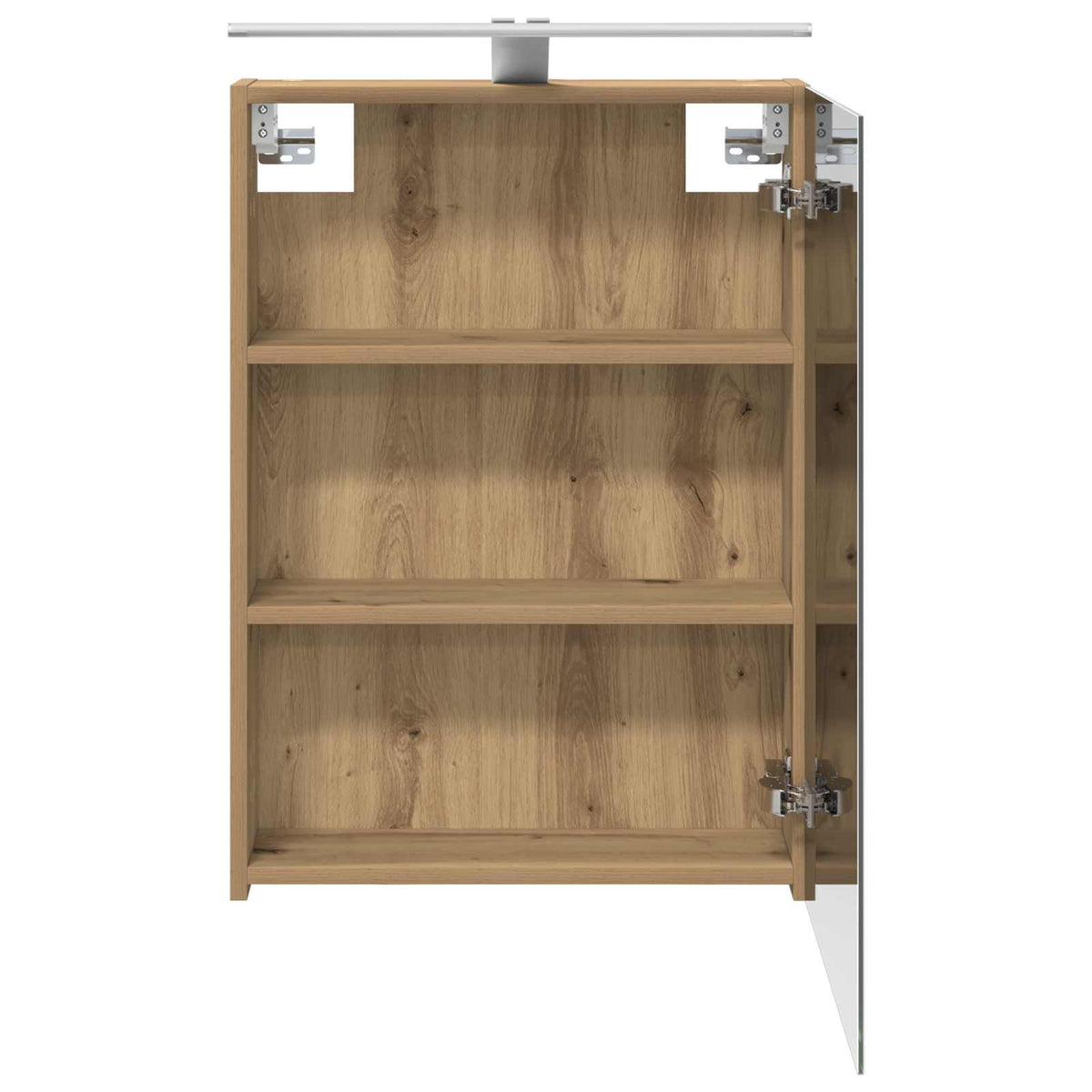 Bathroom Mirror Cabinet Artisian Oak 50 x 14.5 x 70 cm