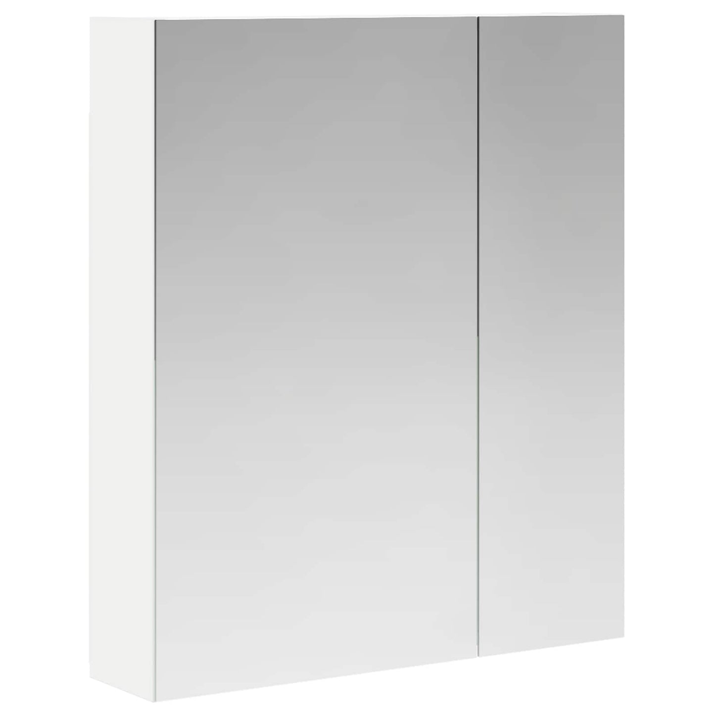 Bathroom Mirror Cabinet White 60 x 14.5 x 70 cm Engineered wood