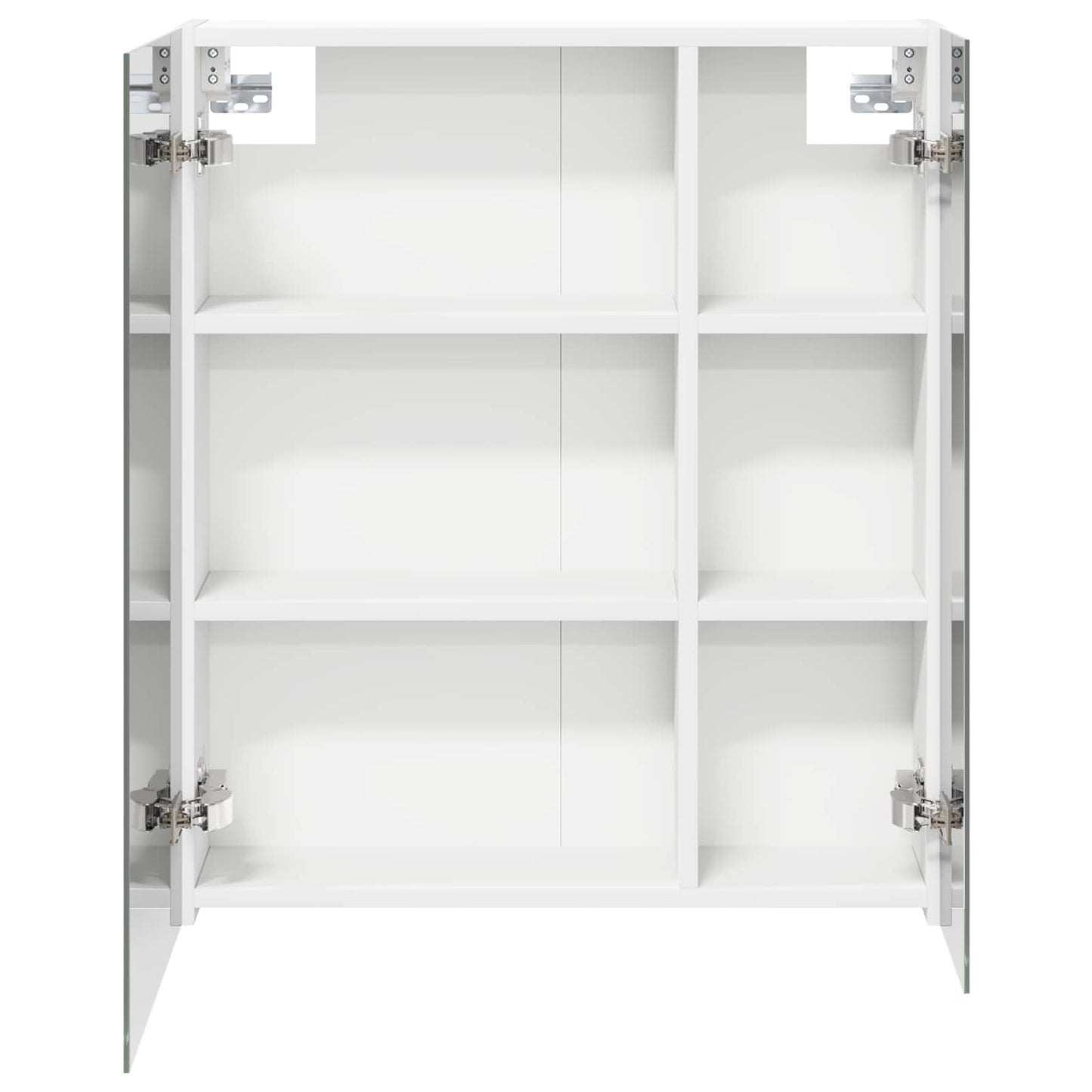 Bathroom Mirror Cabinet White 60 x 14.5 x 70 cm Engineered wood