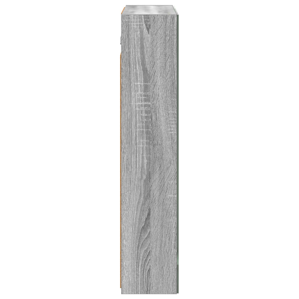 Bathroom Mirror Cabinet Grey Sonoma 60 x 14.5 x 70 cm
