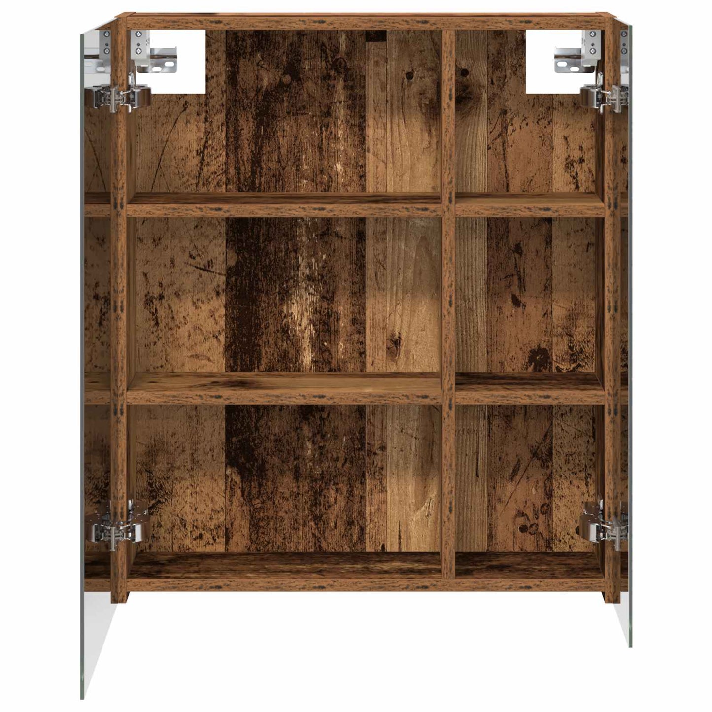 Bathroom Mirror Cabinet Old Wood 60 x 14.5 x 70 cm