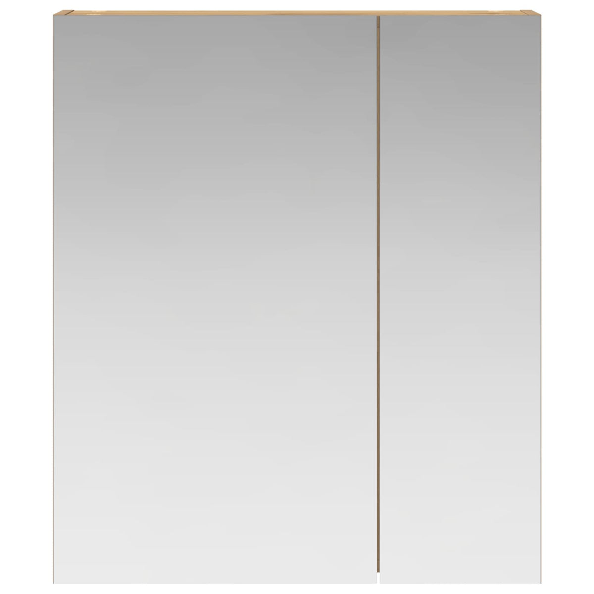 Bathroom Mirror Cabinet Artisan Oak 60 x 14.5 x 70 cm