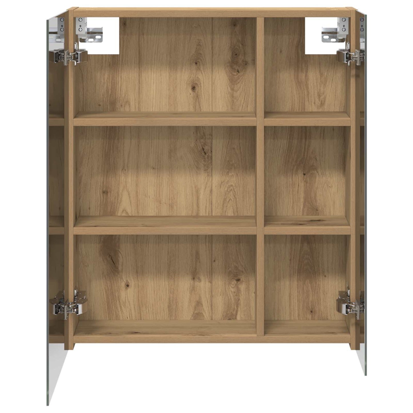 Bathroom Mirror Cabinet Artisian Oak 60 x 14.5 x 70 cm