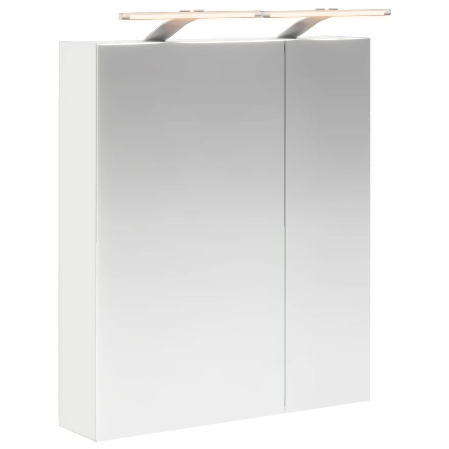 Bathroom Mirror Cabinet White 60 x 14.5 x 70 cm Engineered wood