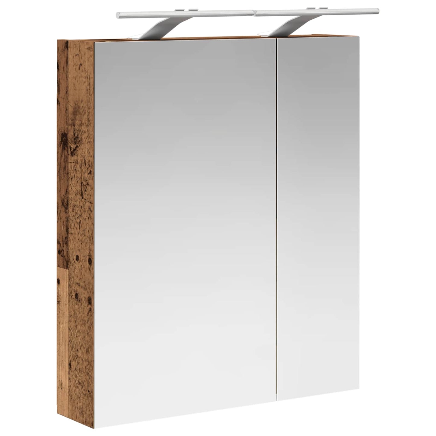 Bathroom Mirror Cabinet Old Wood 60 x 14.5 x 70 cm