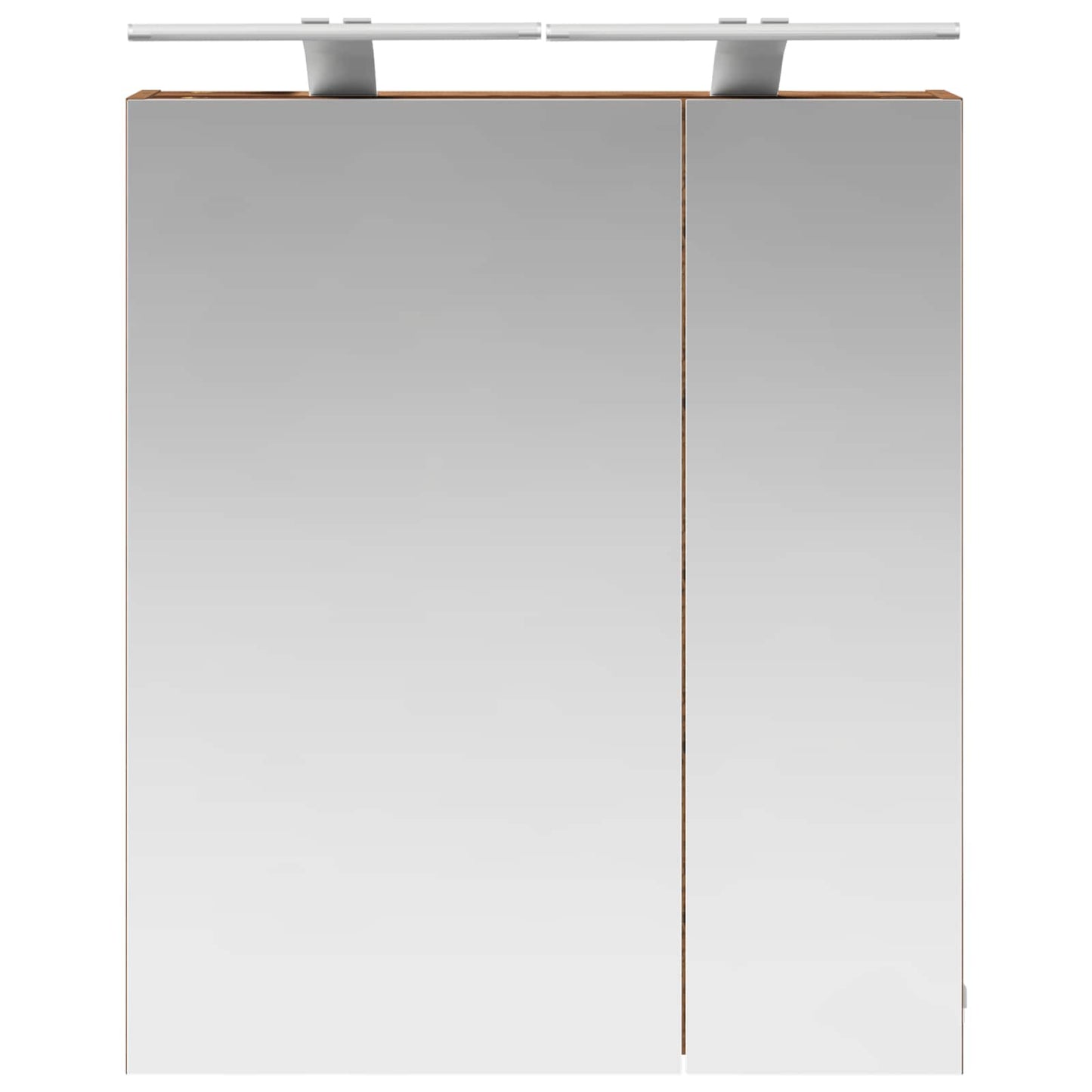 Bathroom Mirror Cabinet Old Wood 60 x 14.5 x 70 cm
