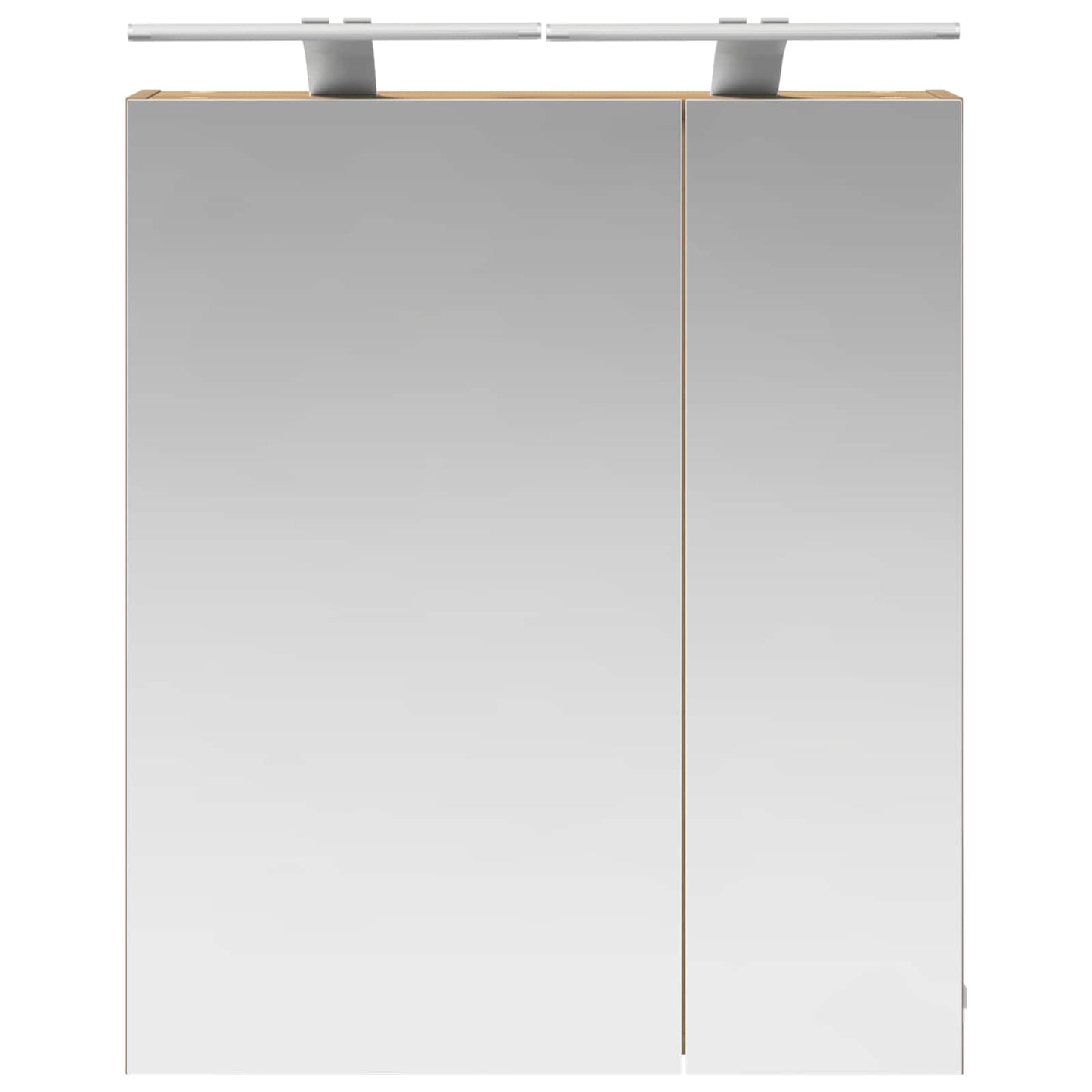 Bathroom Mirror Cabinet Artisian Oak 60 x 14.5 x 70 cm