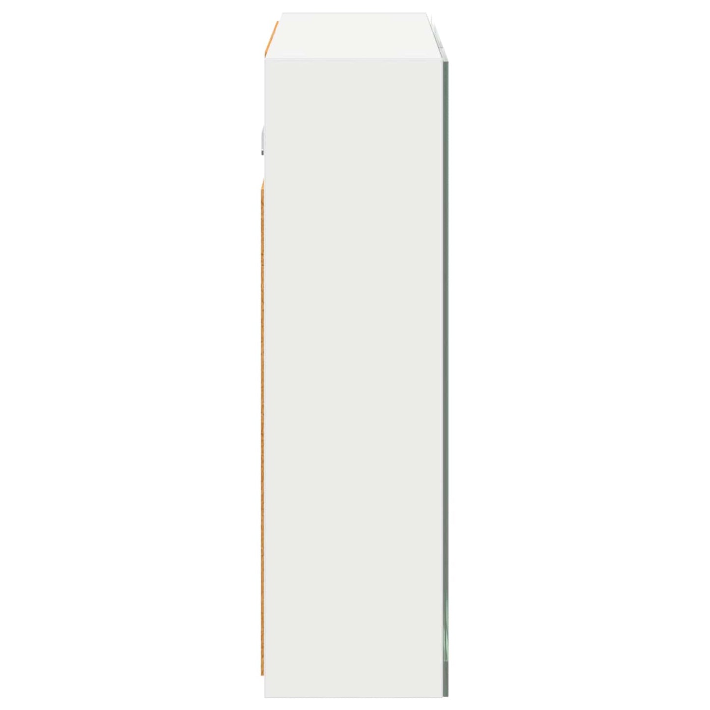 Bathroom Mirror Cabinet White 60 x 14.5 x 50 cm Engineered wood