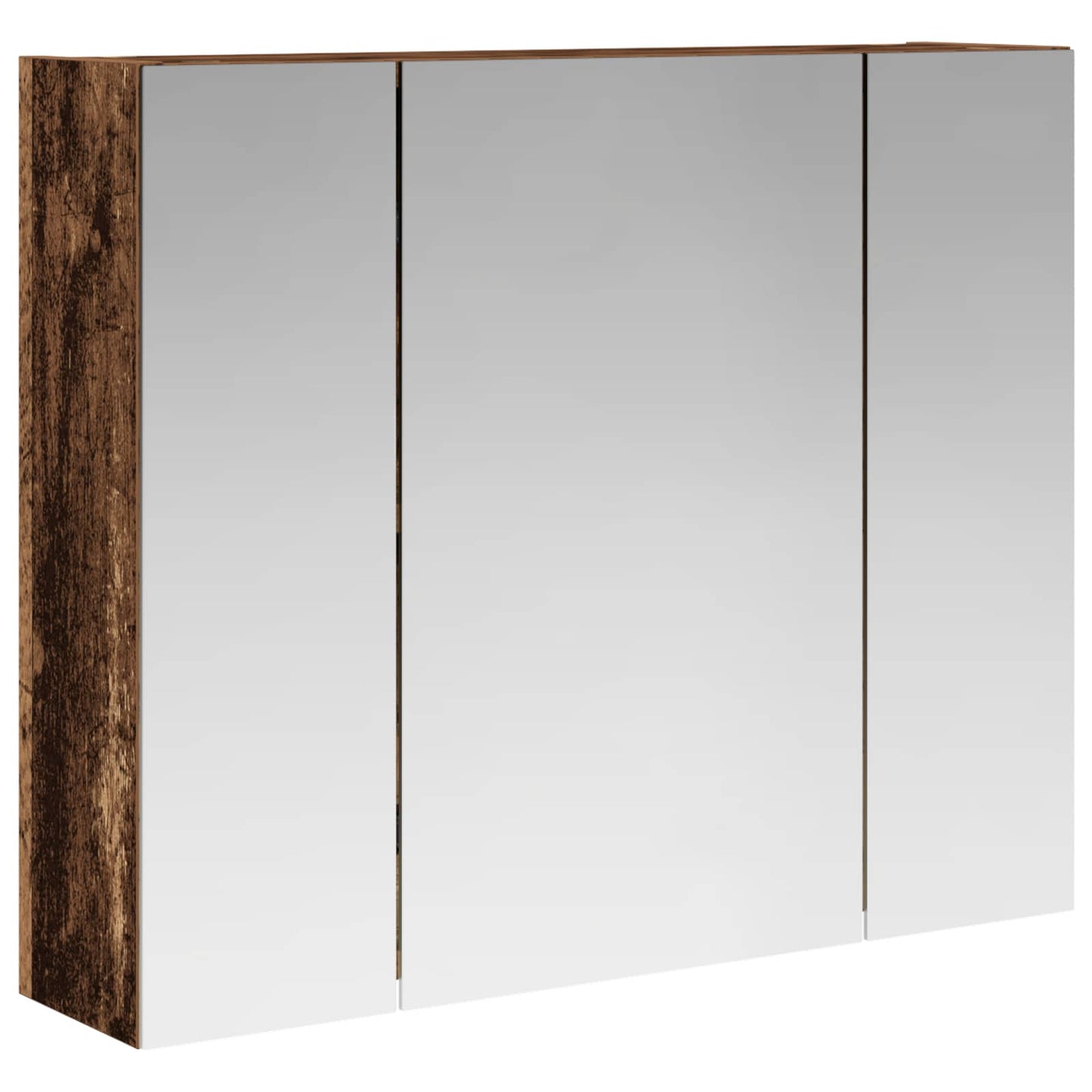 Bathroom Mirror Cabinet Old Wood 60 x 14.5 x 50 cm