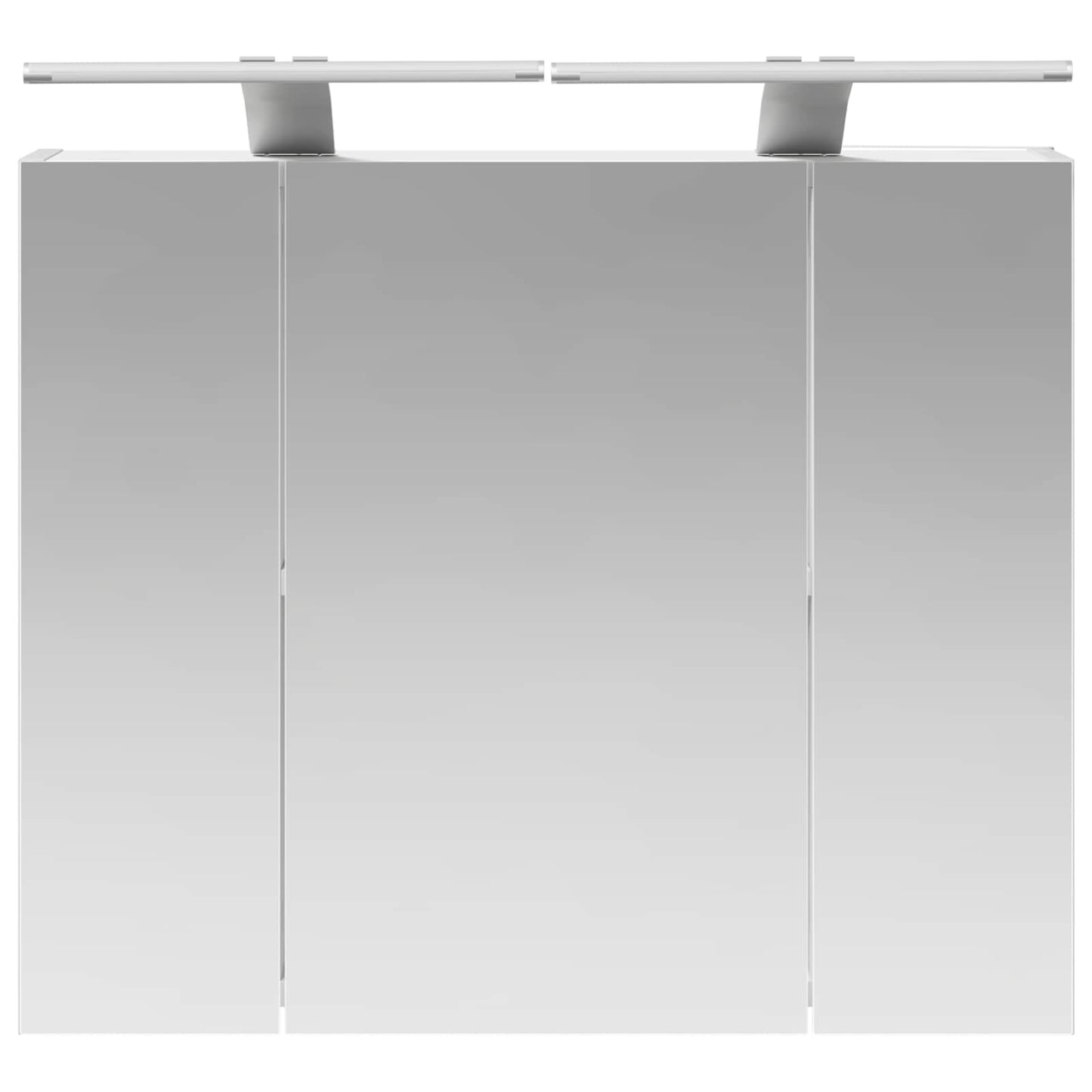 Bathroom Mirror Cabinet White 60 x 14.5 x 50 cm Engineered wood