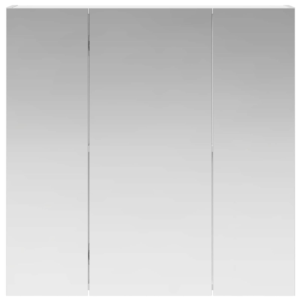 Bathroom Mirror Cabinet White 70 x 14.5 x 70 cm Engineered wood