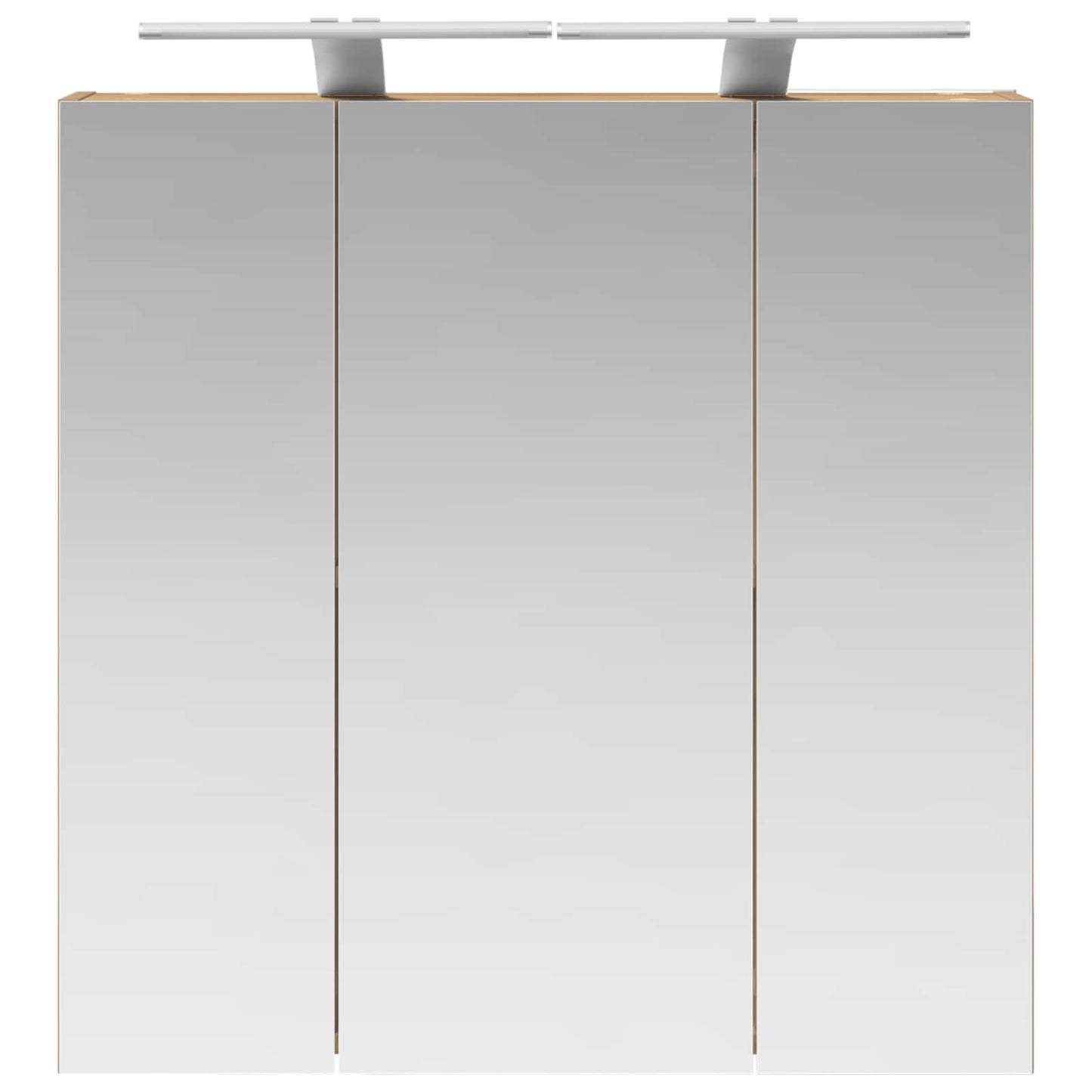 Bathroom Mirror Cabinet Artisian Oak 70 x 14.5 x 70 cm
