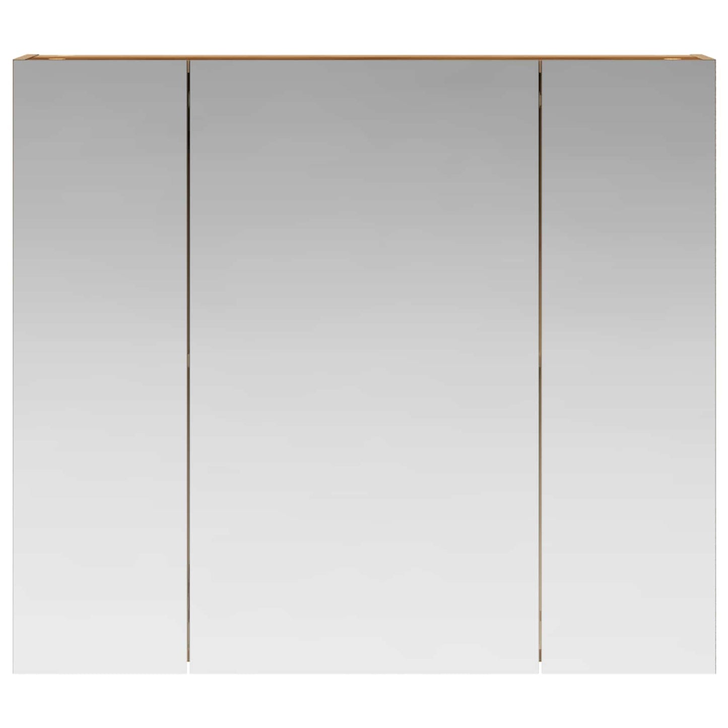 Bathroom Mirror Cabinet Artisian Oak 80 x 14.5 x 70 cm