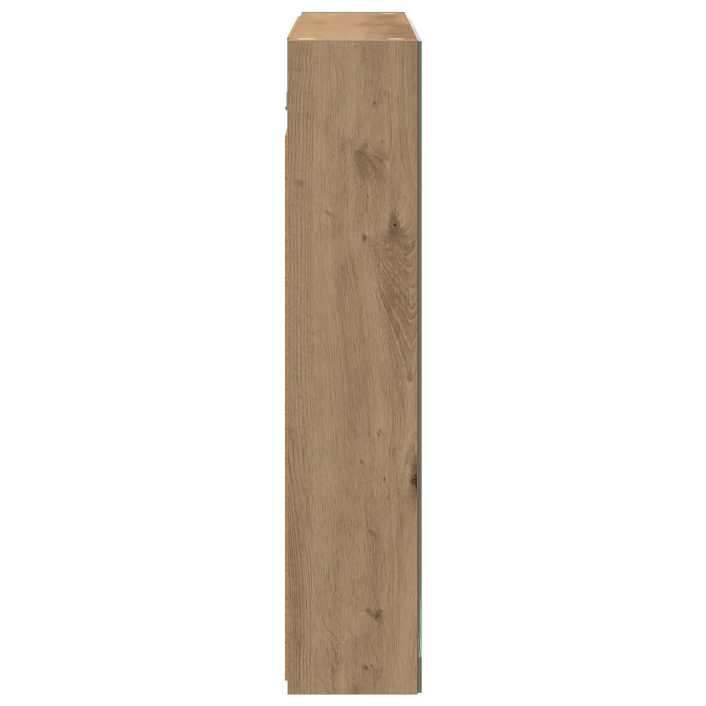 Bathroom Mirror Cabinet Artisian Oak 80 x 14.5 x 70 cm