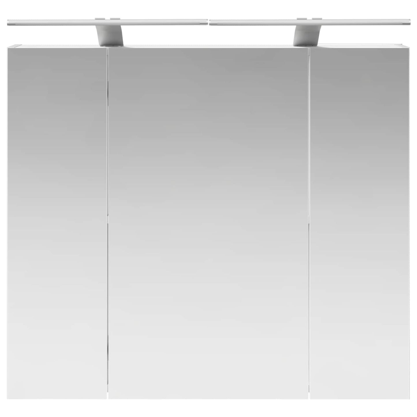 Bathroom Mirror Cabinet White 80 x 14.5 x 70 cm Engineered wood