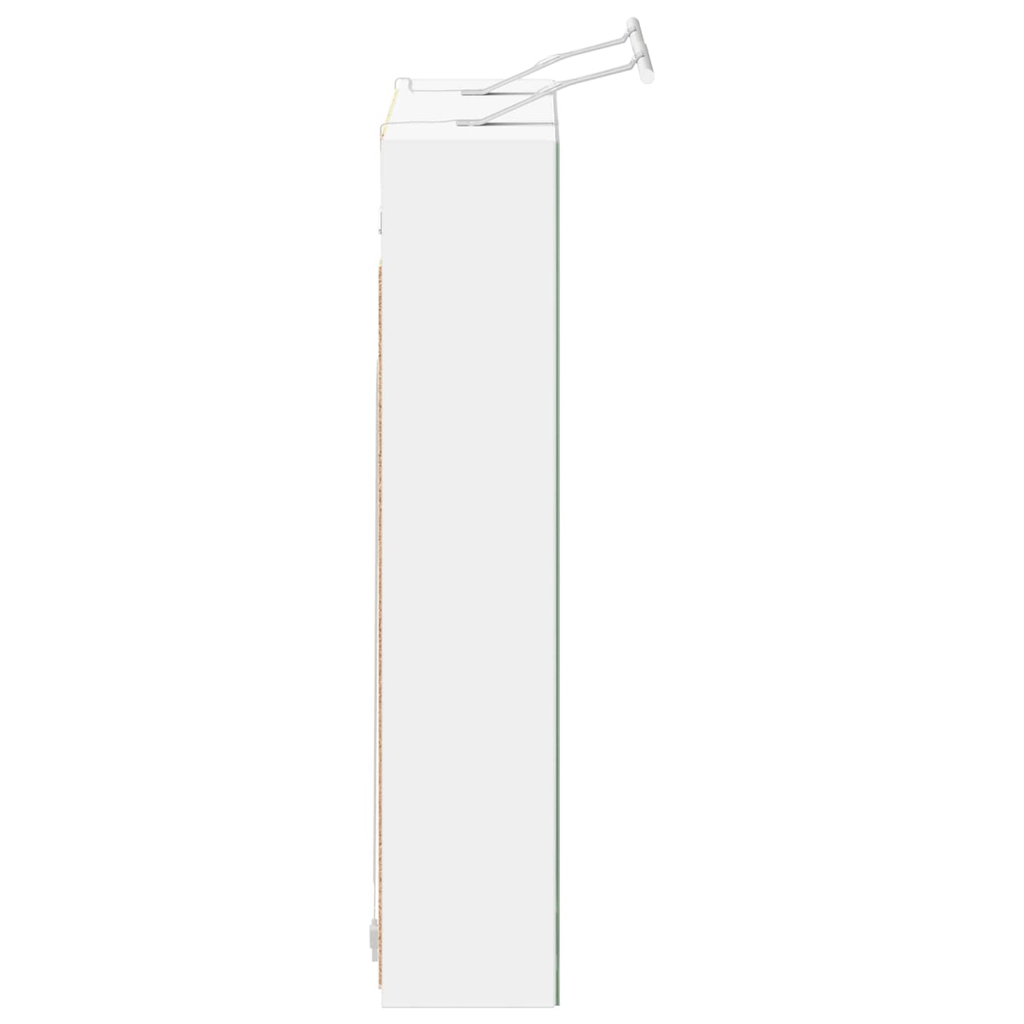 Bathroom Mirror Cabinet White 80 x 14.5 x 70 cm Engineered wood