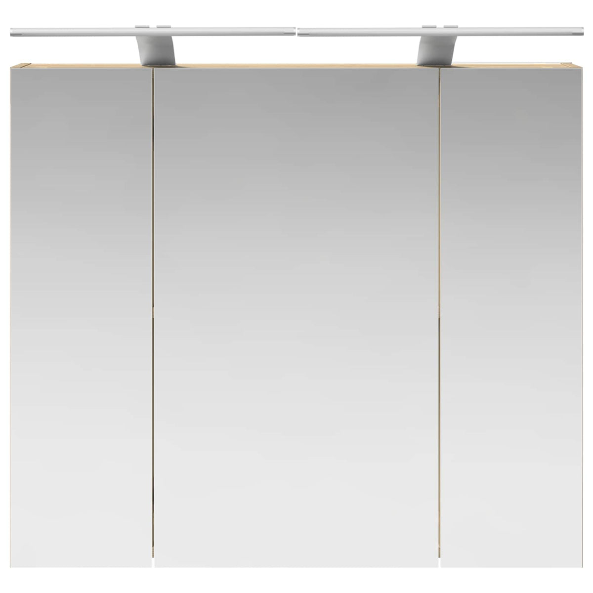 Bathroom Mirror Cabinet Sonoma Oak 80 x 14.5 x 70 cm
