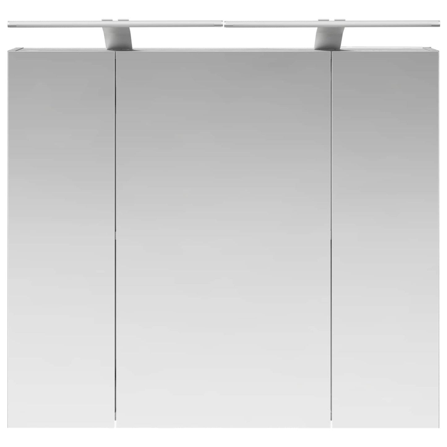 Bathroom Mirror Cabinet Grey Sonoma 80 x 14.5 x 70 cm