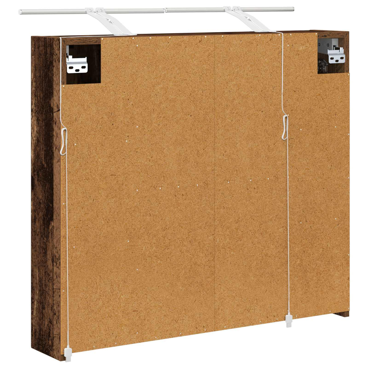 Bathroom Mirror Cabinet Old Wood 80 x 14.5 x 70 cm