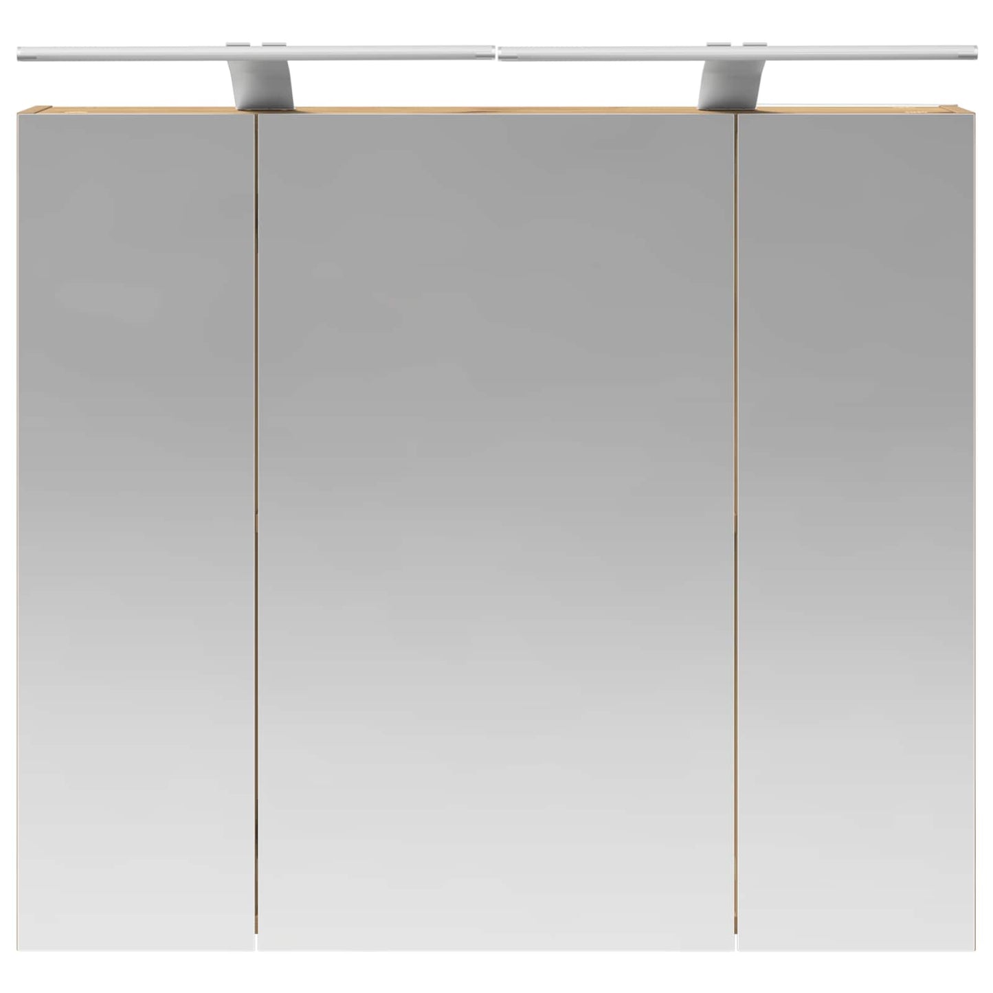 Bathroom Mirror Cabinet Artisan Oak 80 x 14.5 x 70 cm
